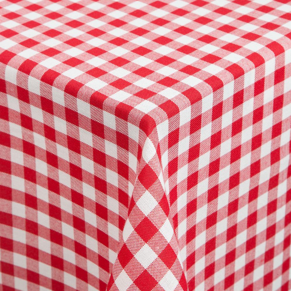 Abrosz 80x140 cm kockás pamutvászon - Piros